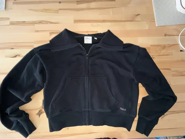 Aritzia TNA Sweatfleece Terry Fleece Boyfriend Fit - Image 3