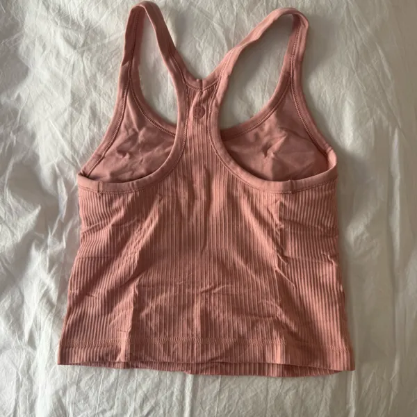 lululemon athletica Pink Ribbed Tank Top - Image 4