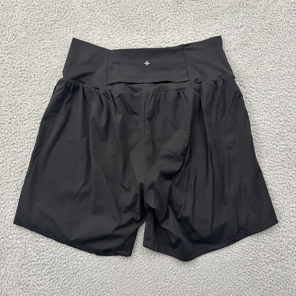 Halara SoftlyZero Airy Super High Waist InstantCool Shorts 7" Black Women's XL - Image 2