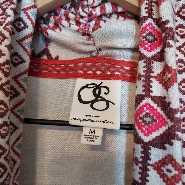 Anthropologie One September Solstice Night Knit Southwestern Cardigan Sweater - Image 7