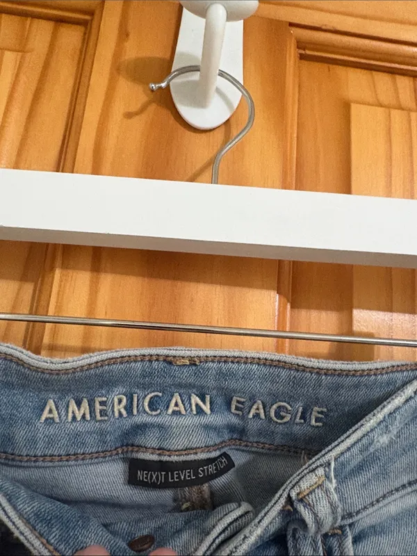 American Eagle Next Level Stretch High-Rise Distressed Jegging Jeans Size 0 - Image 4