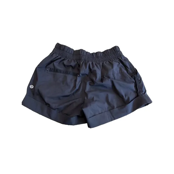 Lululemon Spring Break Away Short II Black Womens Size 4 Running Athleisure - Image 4