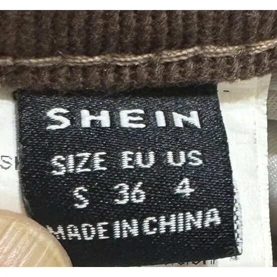 Shein Streetwear‎ Patchwork Jeans Fringe Straight Leg High Rise Hippie Women's 4 - Image 6