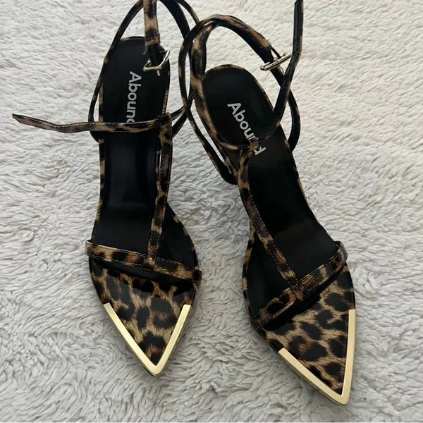 Abound Women's Animal Print Strappy Heels - Image 7