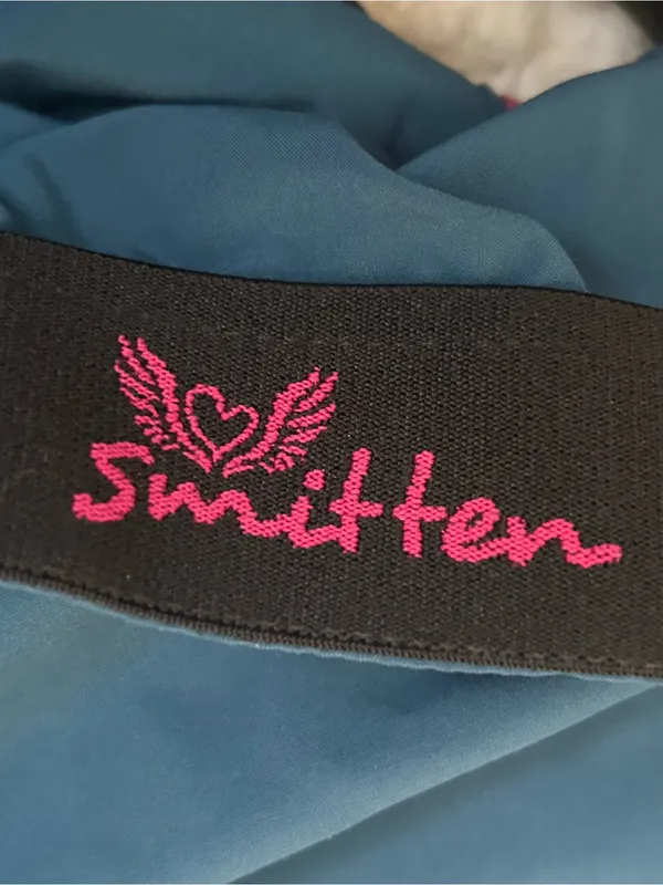Smitten scrubs dark teal blue scrub pants with side pockets woman’s Medium - Image 5