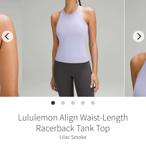 Lululemon Align Waist-Length Racerback Tank Top - Image 2