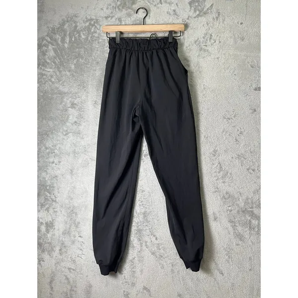 Lululemon Stretch High-Rise Jogger Pants Size 2 Athleisure Casual Comfort - Image 3