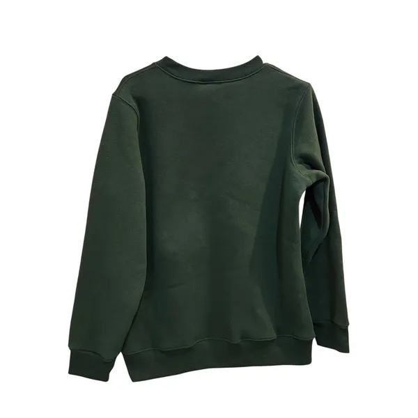 Vintage Collections Green Embroidered Winter Holiday Cardinal Sweatshirt Size M - Image 2