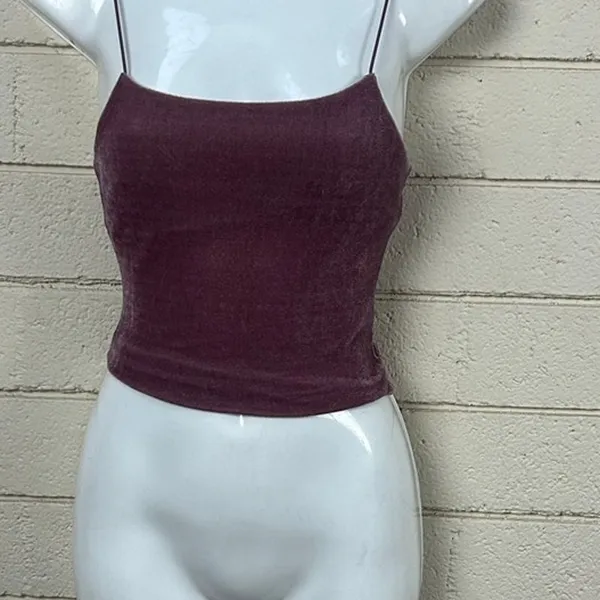 Urban Outfitters Pink Velvet Tank size XS - Image 8