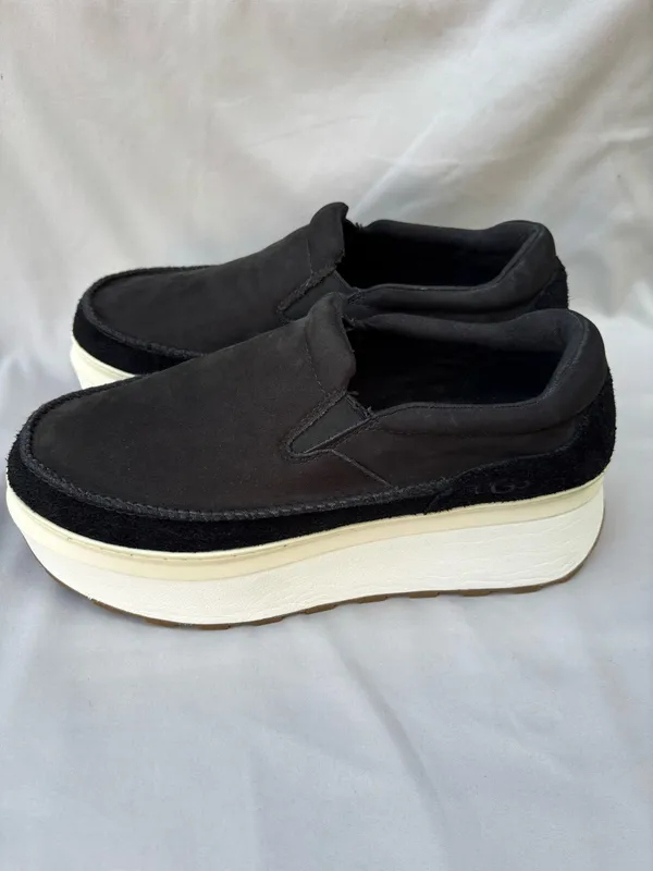 UGG Black Slip-On Casual Shoe Size 10 - Image 5