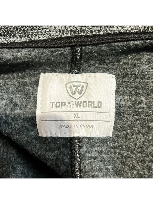 Top of the World Womens Quarter Zip Pullover Jacket XL - Image 6