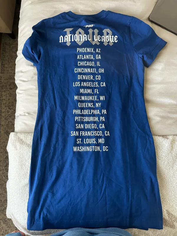 Dodgers dress Blue Size L - Image 2