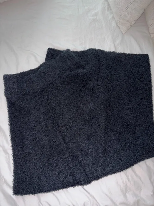 SKIMS Fuzzy Pants Cozy Knit black - Image 3