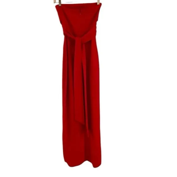 Lulu's Own the Night Red Strapless Maxi Dress Size Small NWT‎ - Image 9