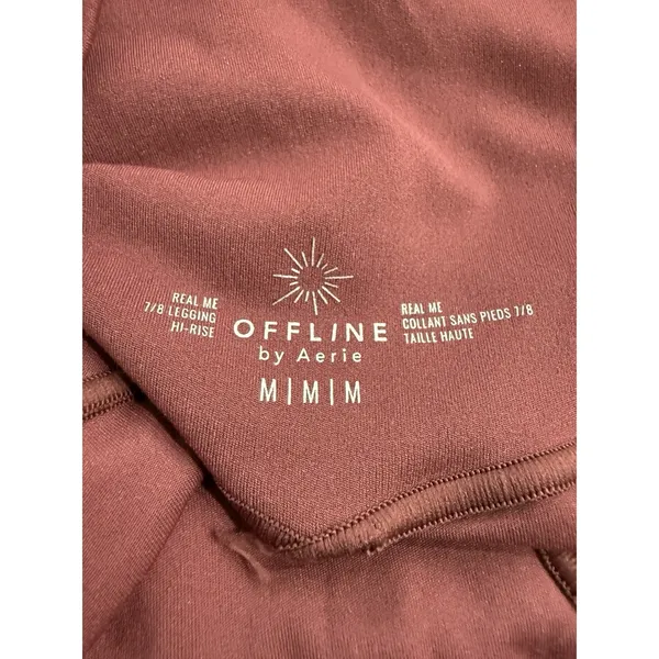 Aerie Offline Real‎ Me Leggings Women's Medium High Rise Active Leggings - Image 4