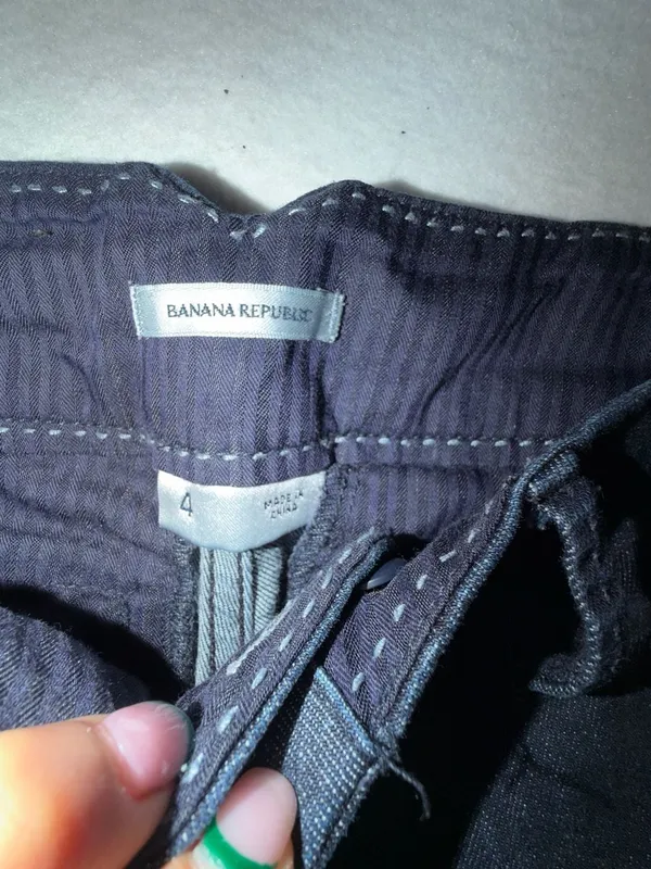 Banana Republic Dark Wash High-Rise Flare Jeans - Image 2