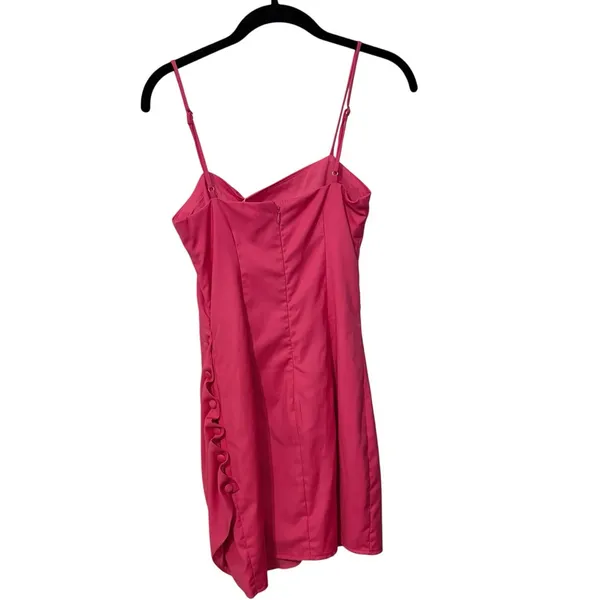 Lovers & Friends NWT Hot Pink Ellis Mini Dress Size XXS - Image 4