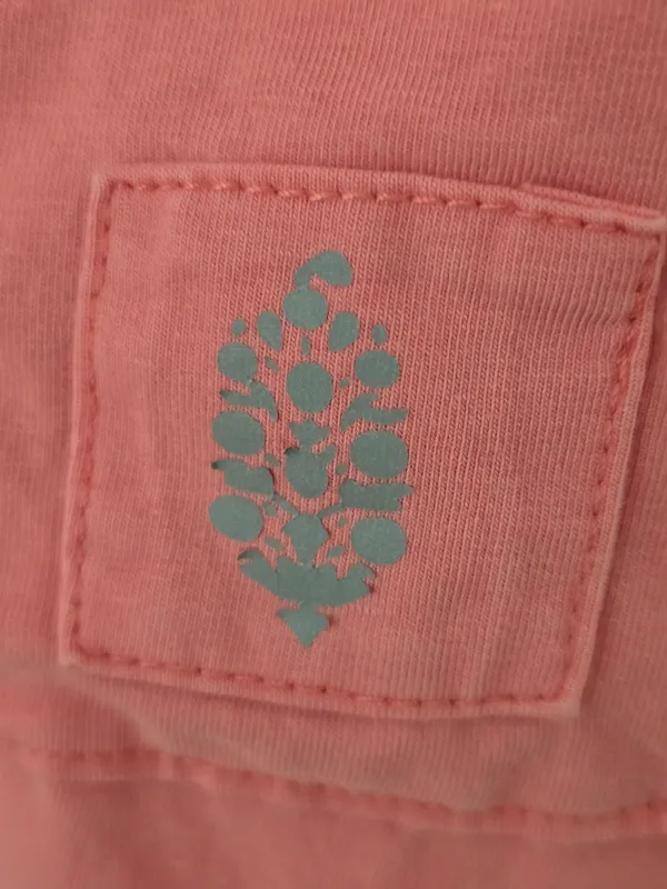 FP Movement by Free People Coral Drawstring Pullover Hoodie Xl - Image 5