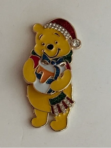 BaubleBar Disney nwt Winnie the Pooh Holiday Enamel Earrings - Christmas - Image 2