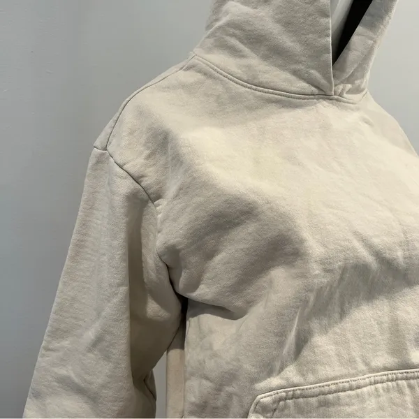 Talentless Heavyweight Hoodie in Bone - Image 5