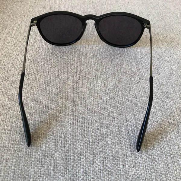Sungait black rounded sunglasses - Image 4