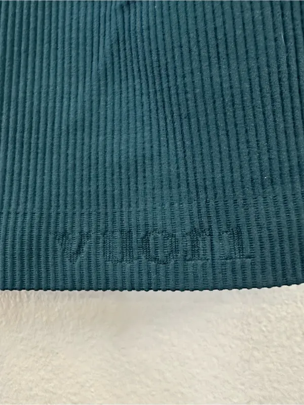 Vuori Simplicity Halter Ribbed Top in Beryl Size XS - Image 6
