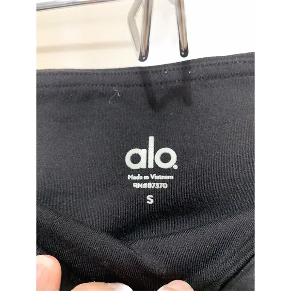 Alo moto leggings black glossy‎ S ASO GIGI Hadid - Image 6