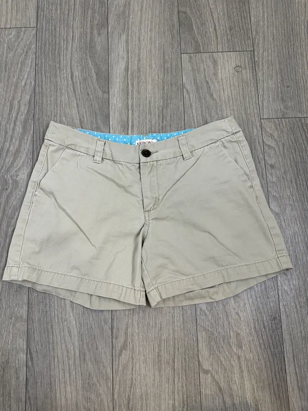 Merona Women's Tan Casual Bermuda Shorts Size 6 | 100% Cotton - Image 2