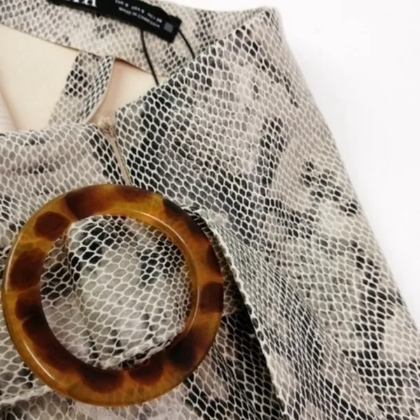 Zara snake print skirt - Image 5