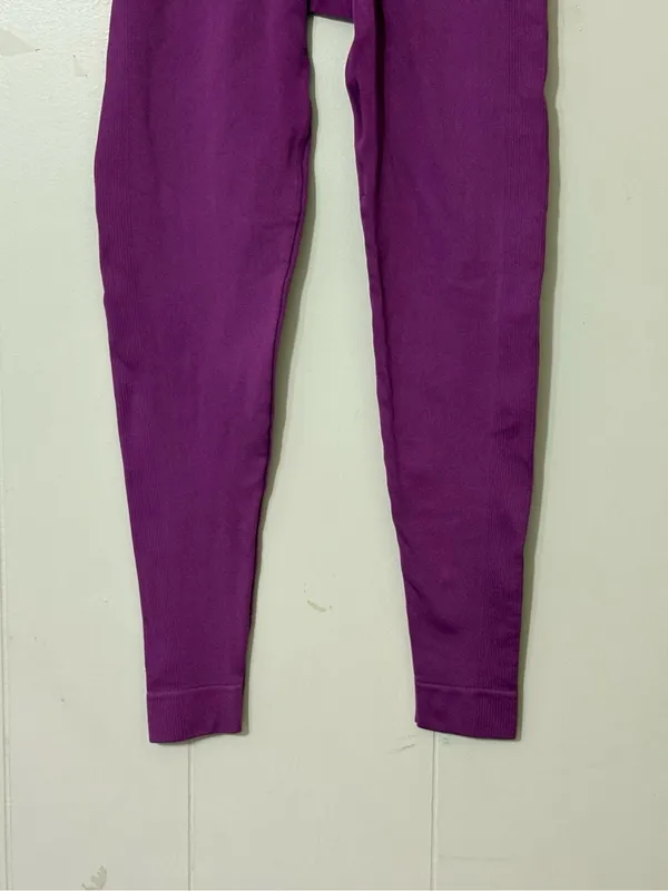 SET ACTIVE Sculptflex High Rise Leggings Purple Size M - Image 4