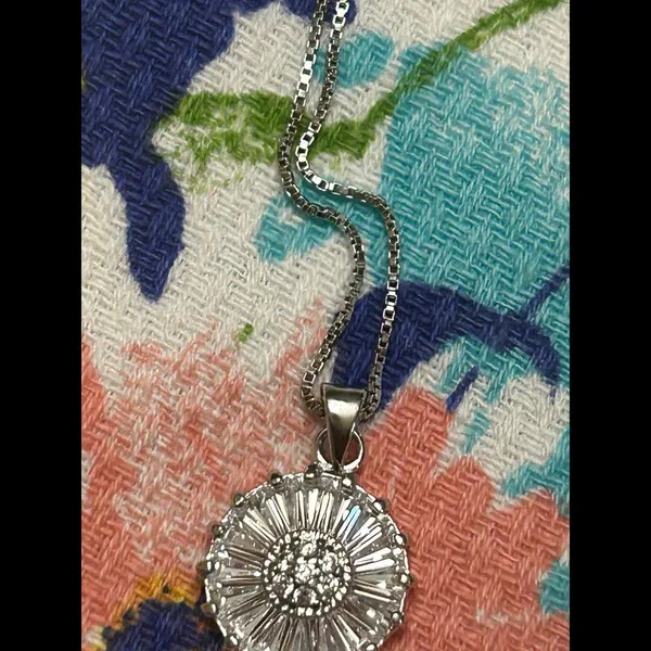 Necklace 925 sterling silver with pendant unique - Image 2