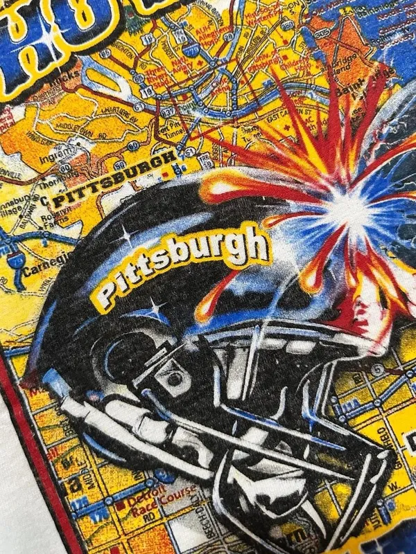 Super Bowl XL Motor City Showdown Football Shirt - Image 2