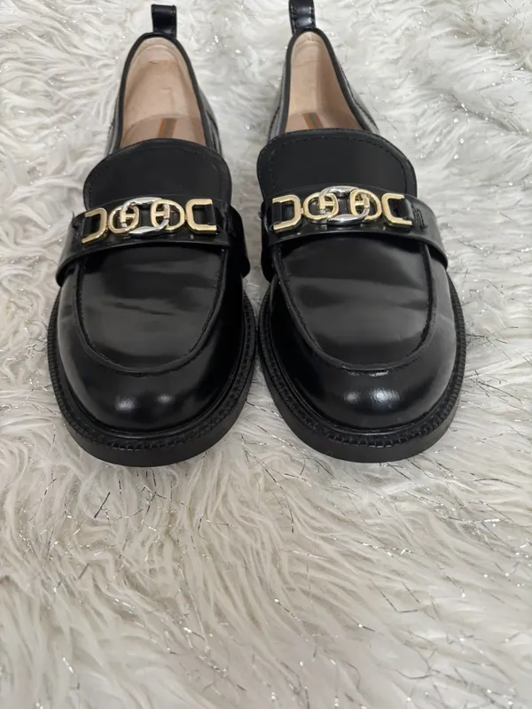 Sam Edelman Christy Black Slip-On Career Office Loafers Women's Size 7.5 US - Image 10