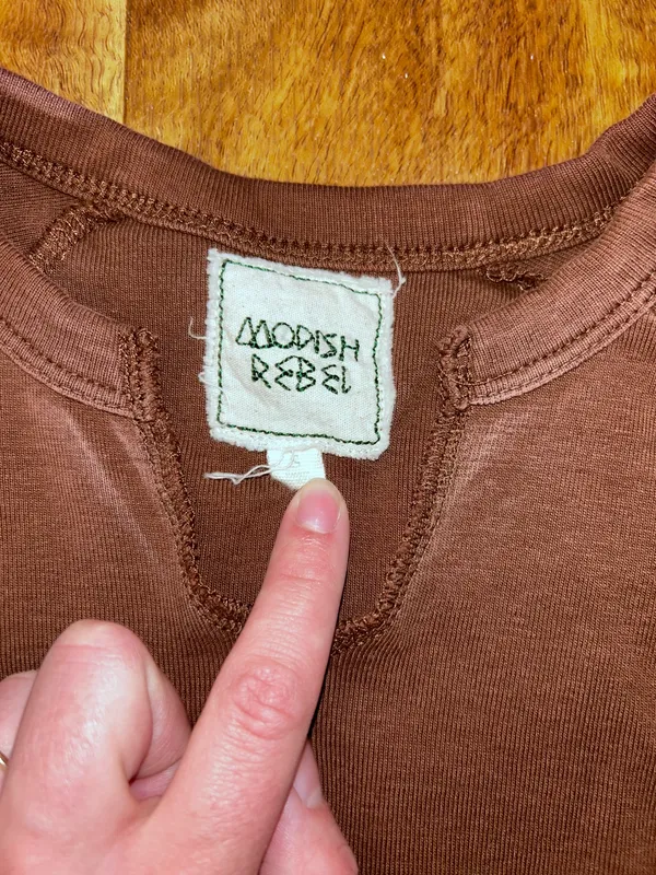 Modish Rebel Buckle T-Shirt - Image 3