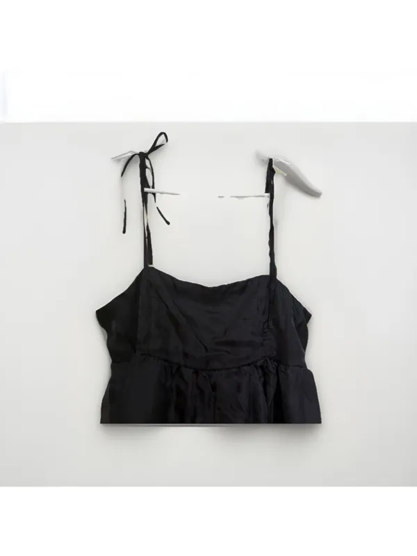 Wild Fable, Nwt Organza, Sleeveless, Baby Doll Midi Dress Size Medium - Image 2