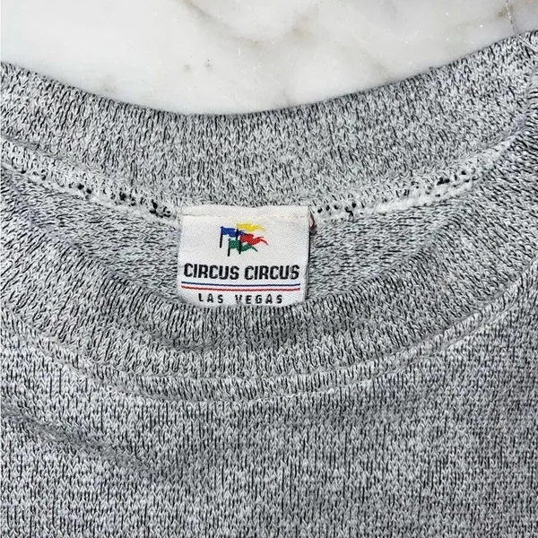 Vintage Las Vegas Circus Circus Casino Crewneck - Image 2