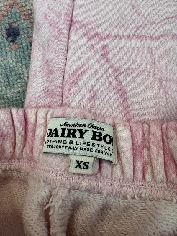 Dairy Boy Pink Camo Sweatpants - Image 3