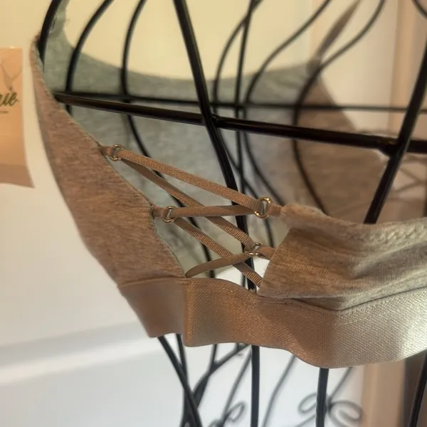 Aerie Bandeau grey bralette - Image 4