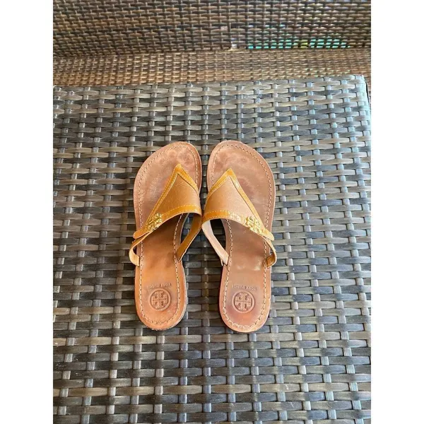 Tory Burch sandals, size 7 1/2M - Image 5