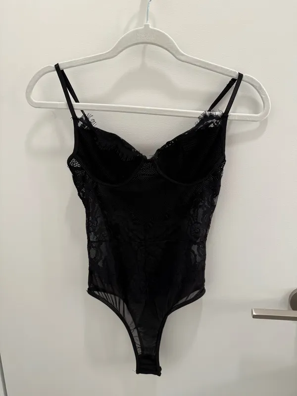 Black Lace Bodysuit - Image 3
