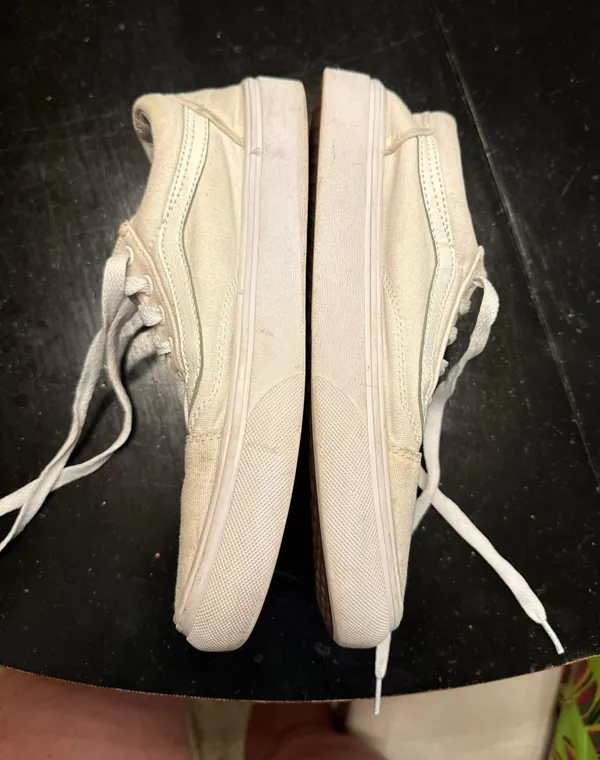 Vans White  Size 7 - Image 2
