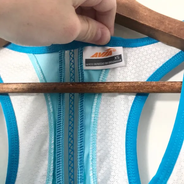 ⭐️Avia blue workout tank top - Image 4