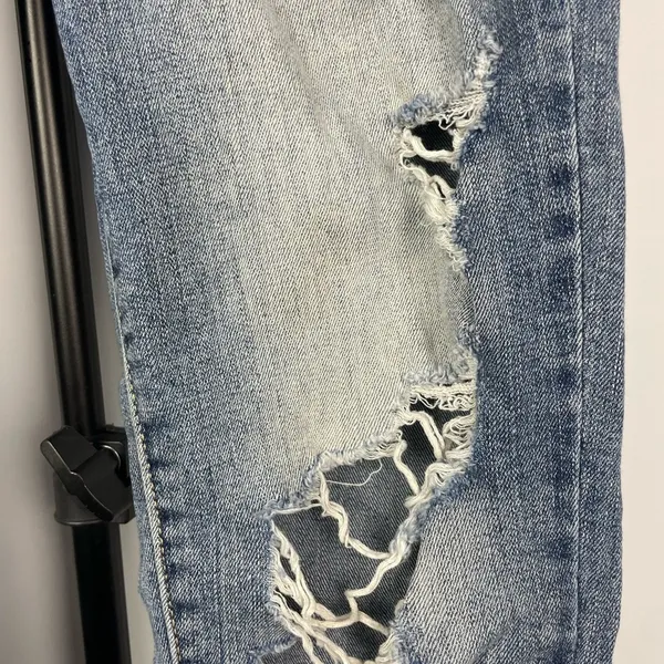 Kancan Light Blue Distressed Destroyed KC11004‎ Skinny Jeans - Image 2