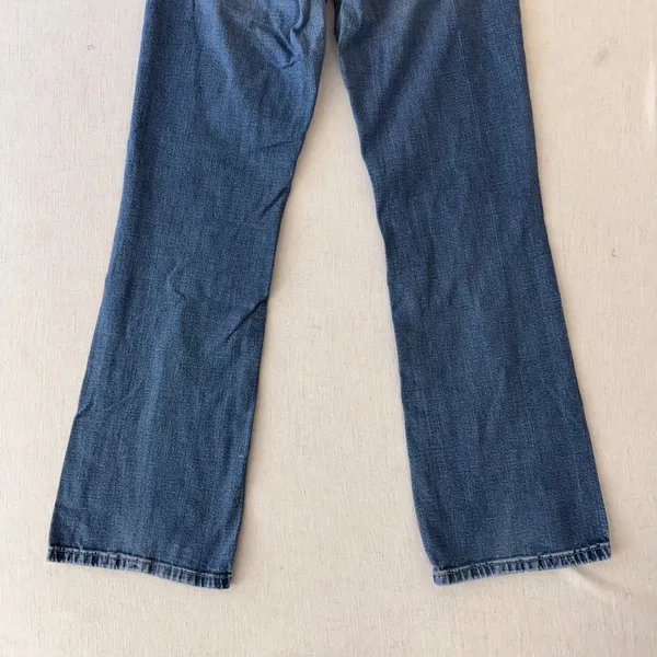 Levi's 529 Curvy Bootcut Jeans Womens 6M Blue Y2K‎ Flap Pocket Flare - Image 5