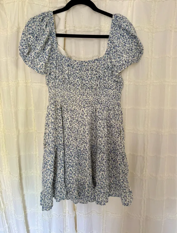 American Eagle Floral Mini Dress - Image 4