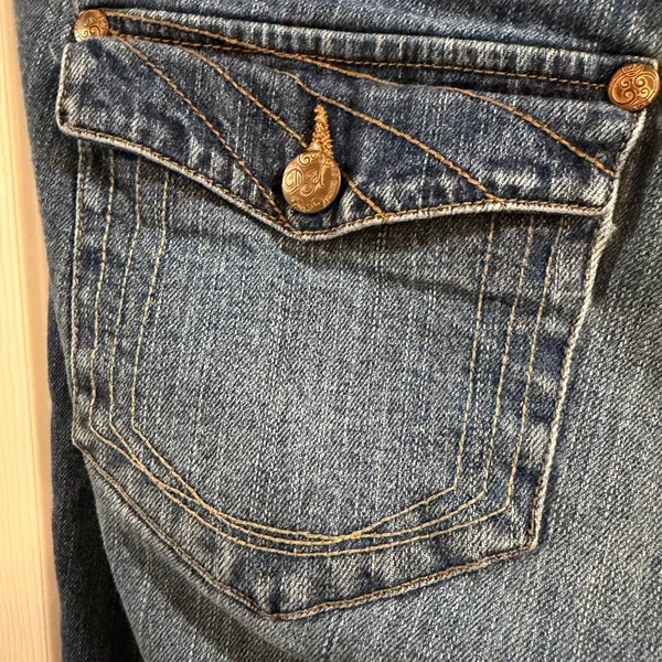 Duck Head Denim Bootcut Jeans in Blue Y2K - Image 9