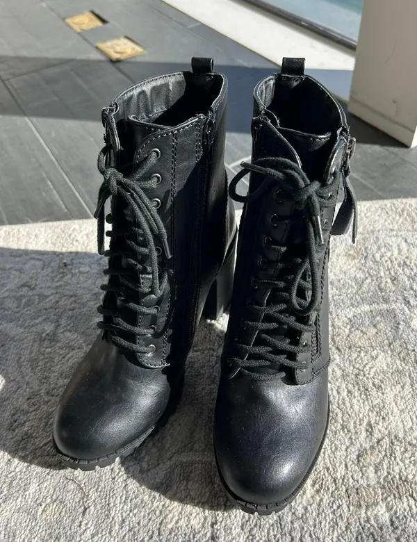 Soda Shoes Heel Boots - Image 3