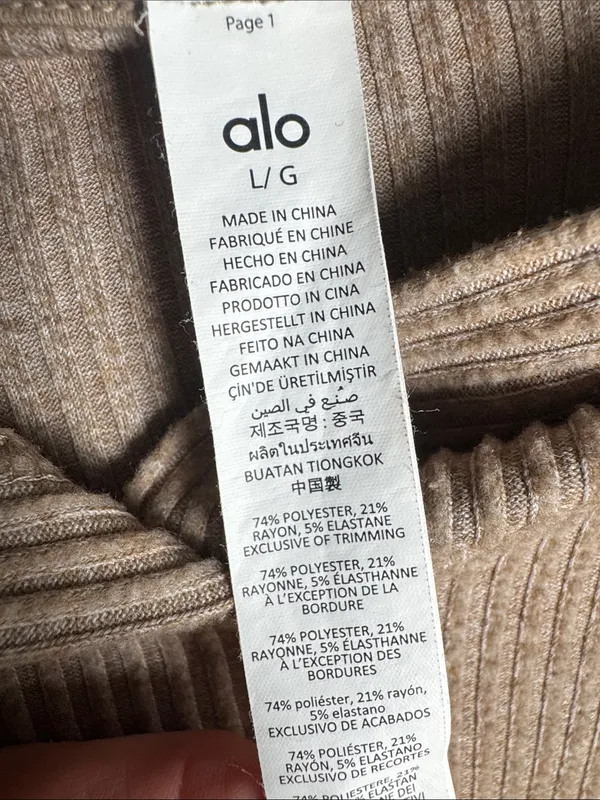 ALO Yoga Muse Hoodie in Gravel Heather Large - Image 5