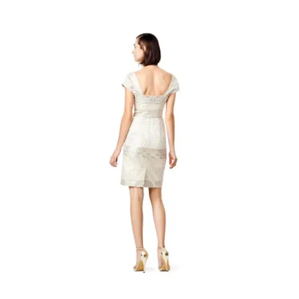 Marchesa Voyage Arabian Stars Align Ivory Sheath Formal Dress Women’s 4 - Image 2