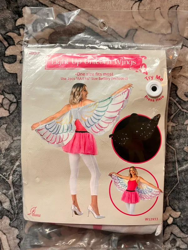 Light up unicorn wings Halloween costume - Image 3